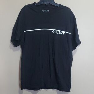 GUESS Black Men's T-Shirt Size XL